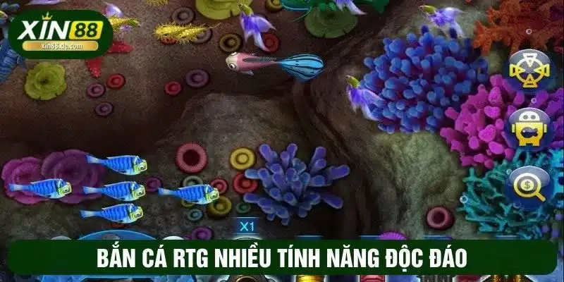 Hệ thống bắn cá RTG nhiều tính năng độc đáo