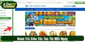 Hoàn Trả Siêu Tốc Tức Thì Mỗi Ngày, Đặc Quyền VIP Từ XIN88