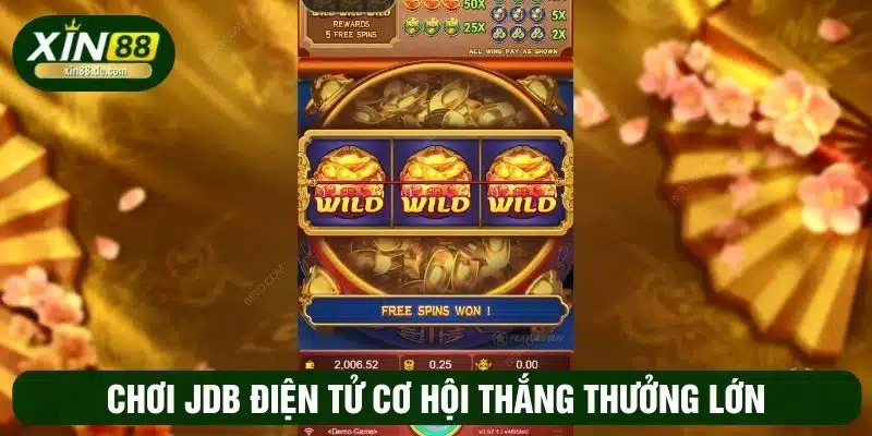 Tham gia JDB điện tử giúp bạn tối ưu cơ hội nhận thưởng