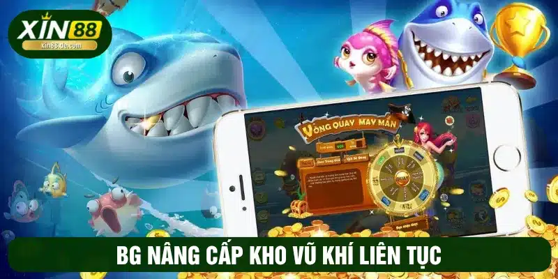 Sân chơi nâng cấp kho vũ khí phong phú