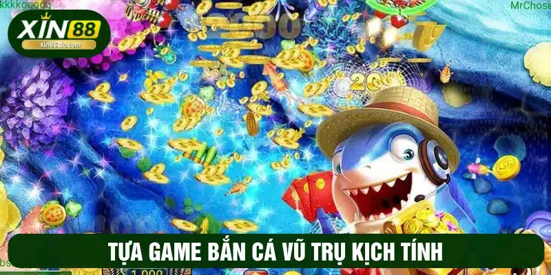 Tựa game bắn cá Vũ Trụ với không gian kỳ bí