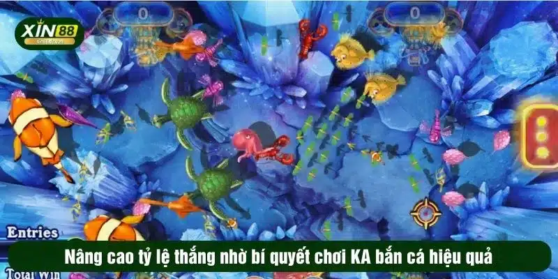 Nâng cao tỷ lệ thắng nhờ bí quyết chơi KA bắn cá hiệu quả