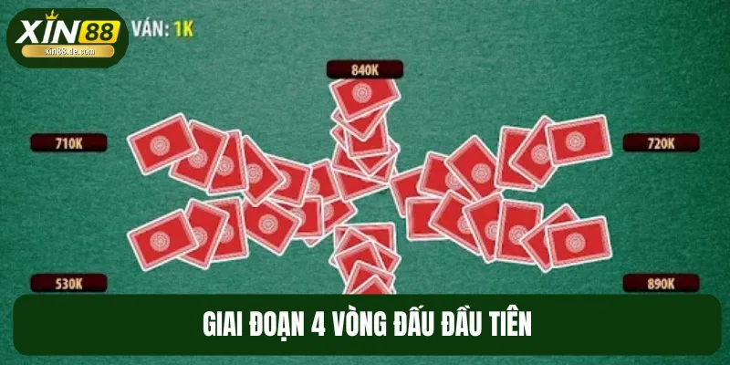 Giai đoạn 4 vòng đầu sẽ diễn ra theo quy tắc chặt chẽ