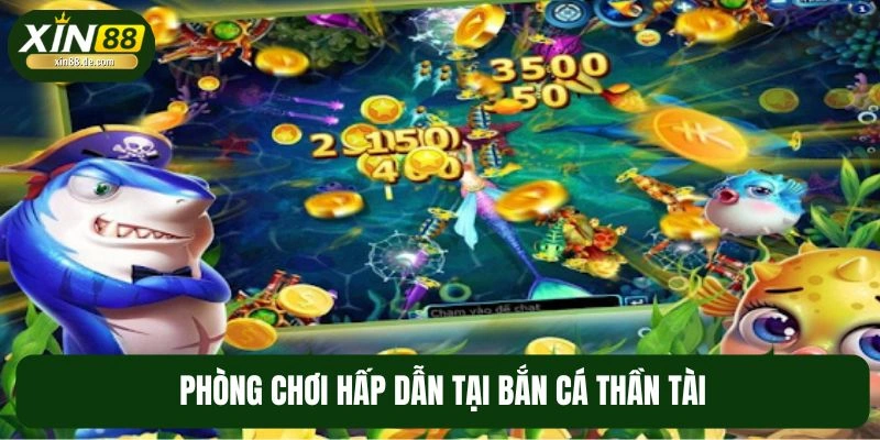 Các phòng săn sinh vật Thần Tài nổi bật