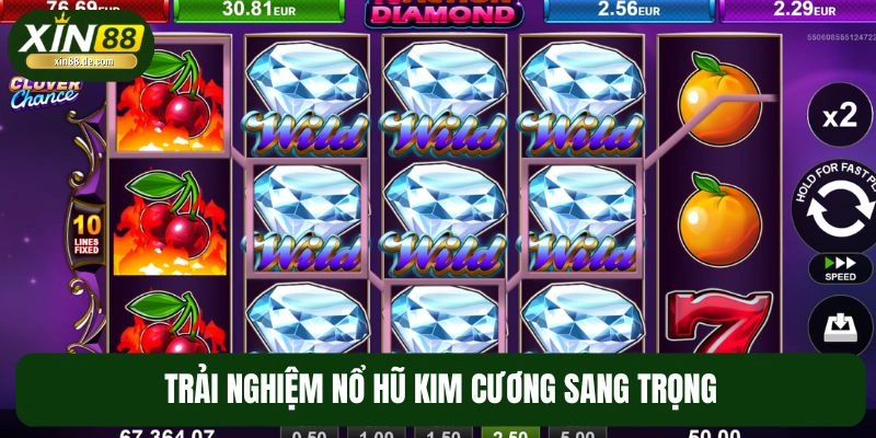 Điểm mạnh khi trải nghiệm nổ hũ Kim Cương