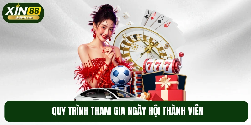 Hướng dẫn tham gia đầy đủ từng bước ngày hội thành viên